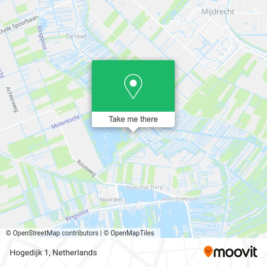 Hogedijk 1 map