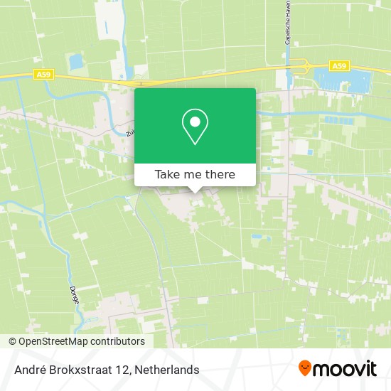 André Brokxstraat 12 map