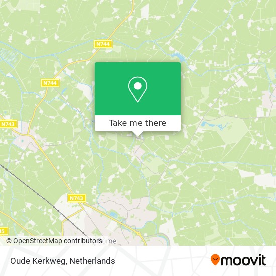 Oude Kerkweg map