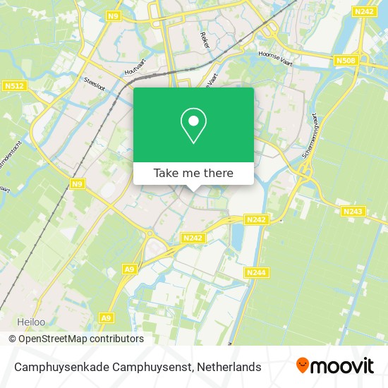 Camphuysenkade Camphuysenst map