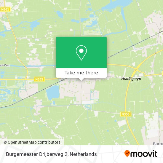 Burgemeester Drijberweg 2 Karte
