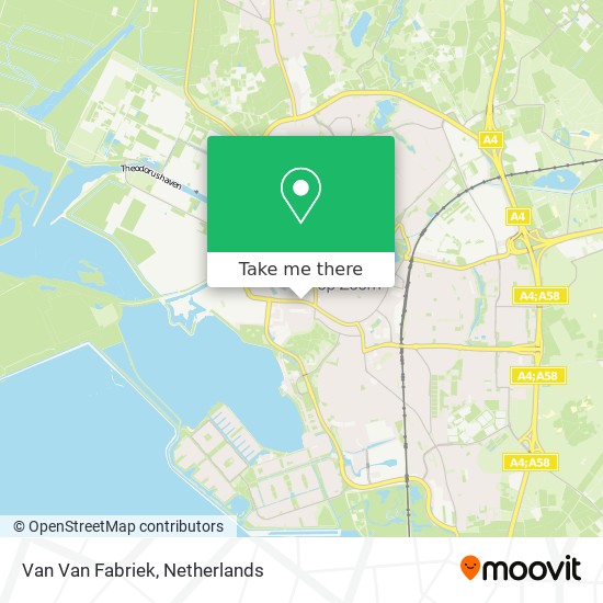 Van Van Fabriek map