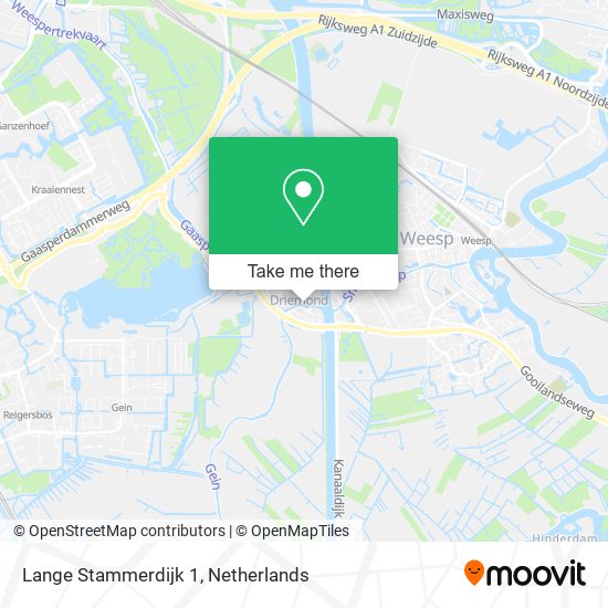 Lange Stammerdijk 1 map