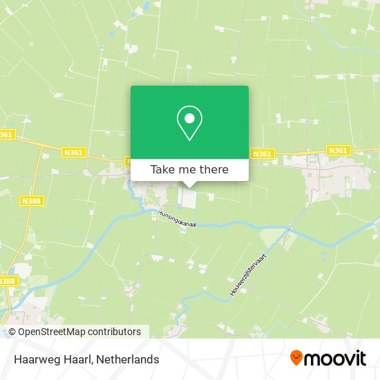 Haarweg Haarl map