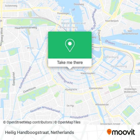 Heilig Handboogstraat map