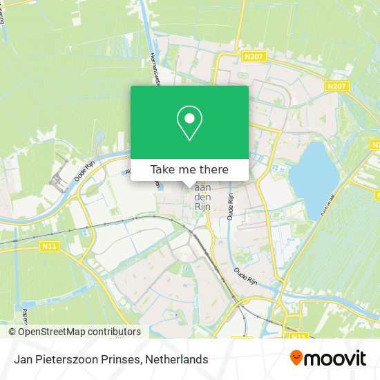 Jan Pieterszoon Prinses map