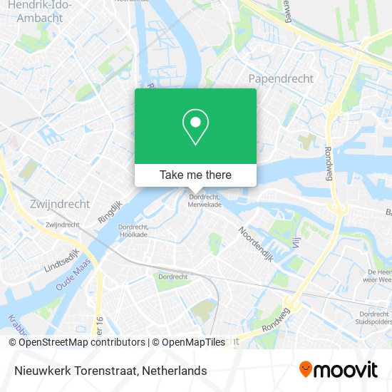 Nieuwkerk Torenstraat map