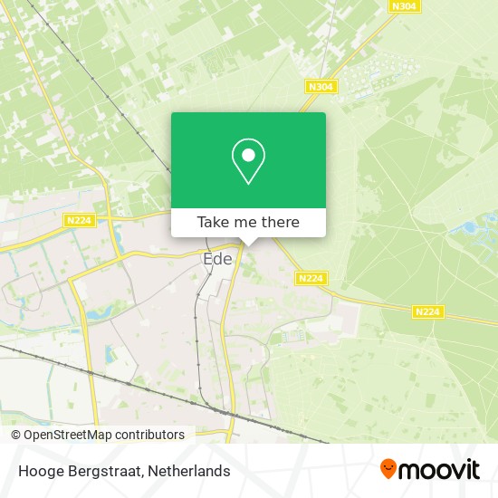 Hooge Bergstraat map