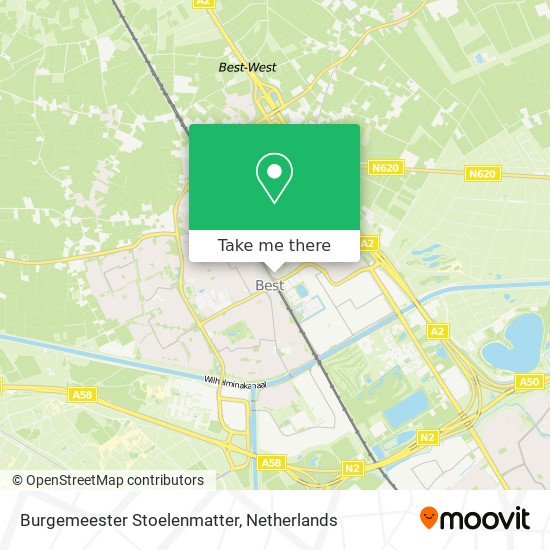 Burgemeester Stoelenmatter map