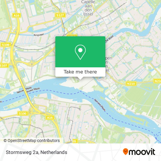Stormsweg 2a map