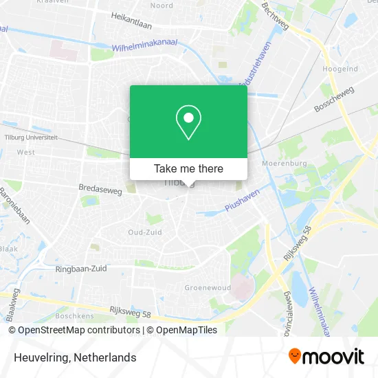 Heuvelring map