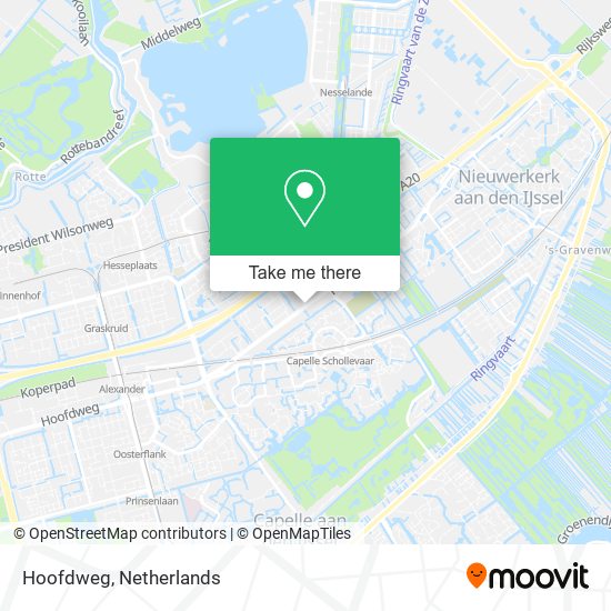 Hoofdweg map