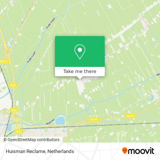 Huisman Reclame map