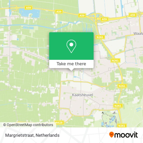 Margrietstraat map