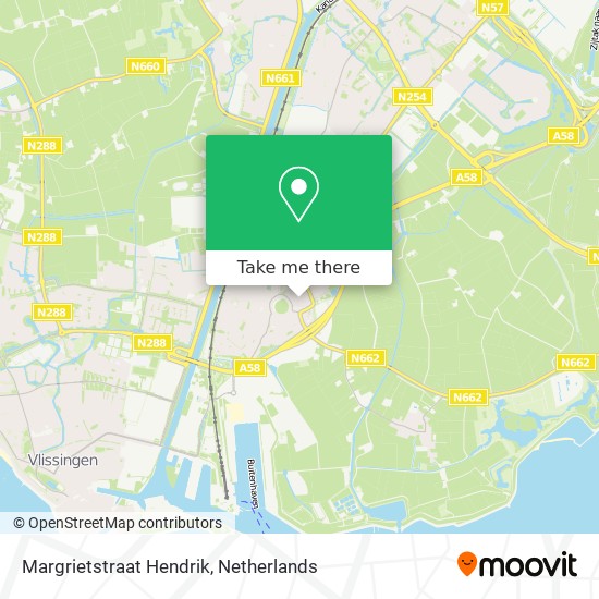 Margrietstraat Hendrik map