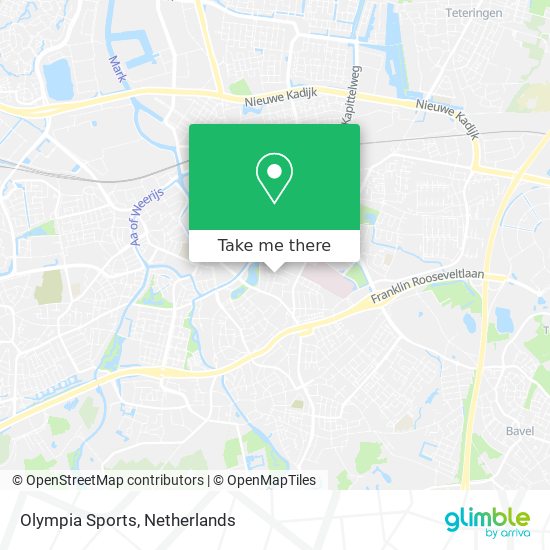 Olympia Sports map