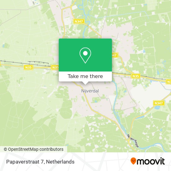 Papaverstraat 7 map