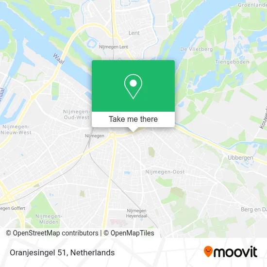 Oranjesingel 51 map
