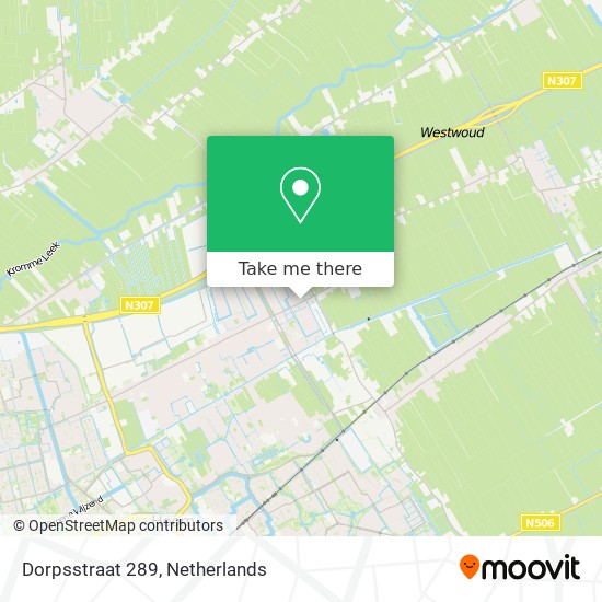 Dorpsstraat 289 map