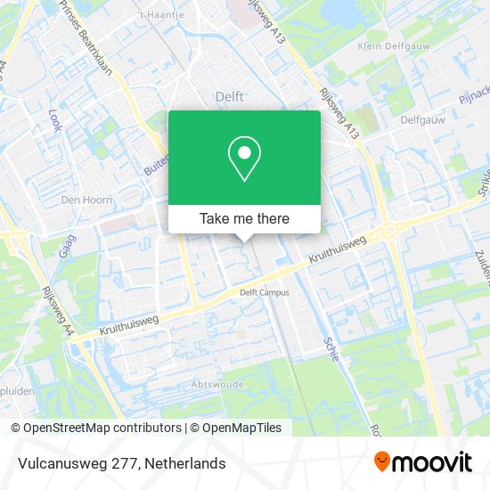 Vulcanusweg 277 map