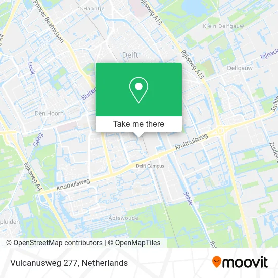Vulcanusweg 277 map