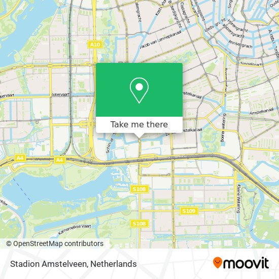 Stadion Amstelveen map
