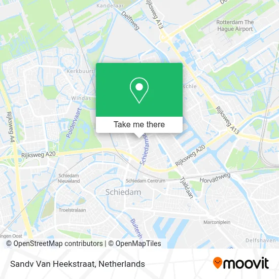 Sandv Van Heekstraat map