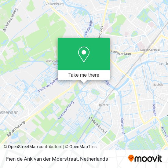 Fien de Ank van der Moerstraat map