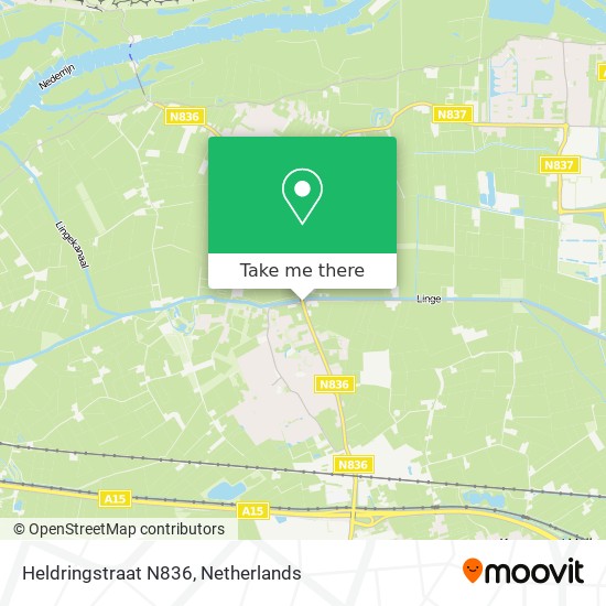 Heldringstraat N836 map