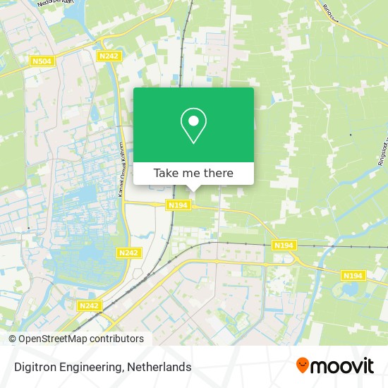 Digitron Engineering map