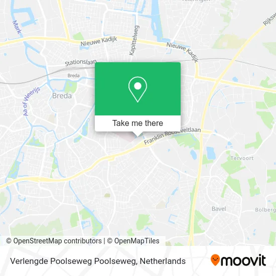 Verlengde Poolseweg Poolseweg map