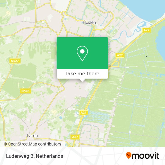 Ludenweg 3 map
