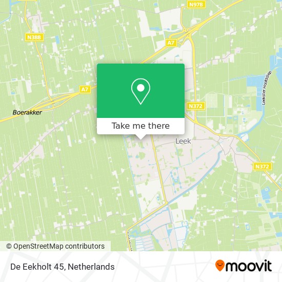 De Eekholt 45 map