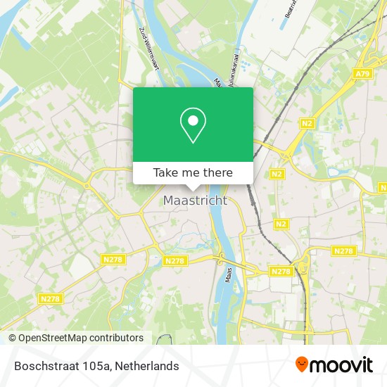 Boschstraat 105a map