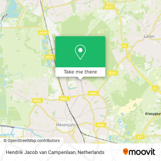 Hendrik Jacob van Campenlaan map