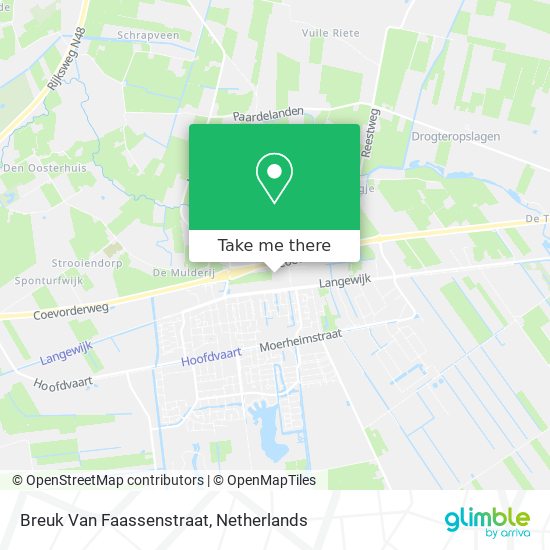 Breuk Van Faassenstraat Karte