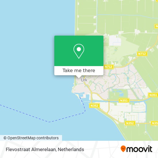 Flevostraat Almerelaan Karte