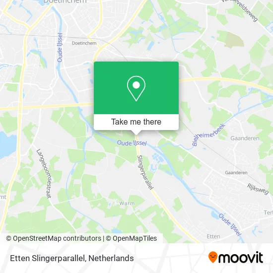 Etten Slingerparallel Karte