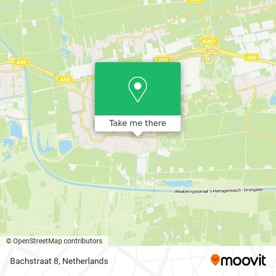 Bachstraat 8 map