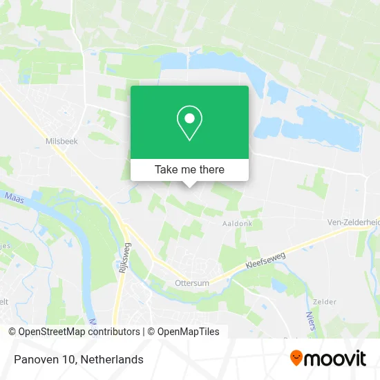Panoven 10, 6591 MB Ottersum map