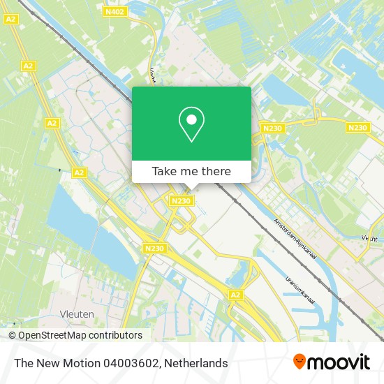 The New Motion 04003602 map