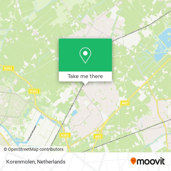 Korenmolen map