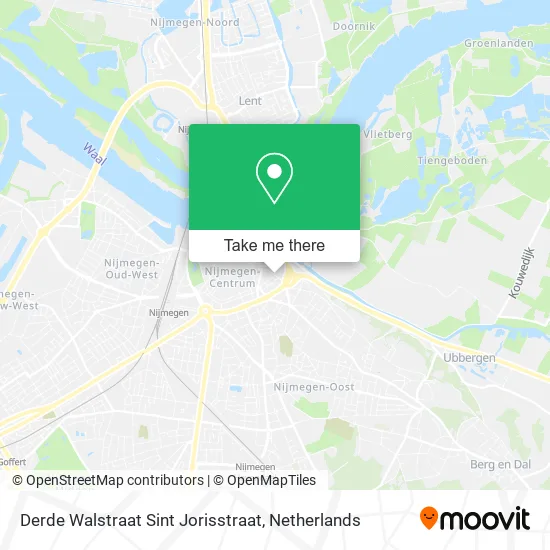 Derde Walstraat Sint Jorisstraat map
