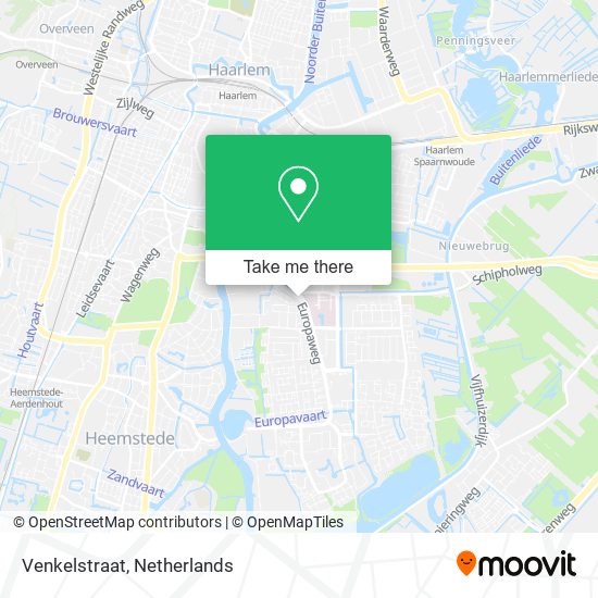 Venkelstraat map