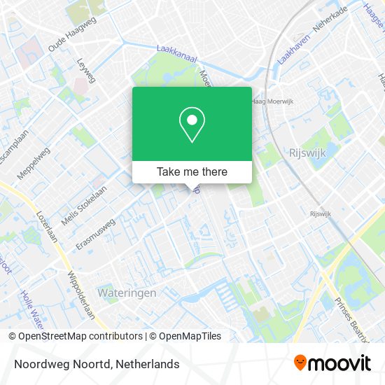 Noordweg Noortd Karte