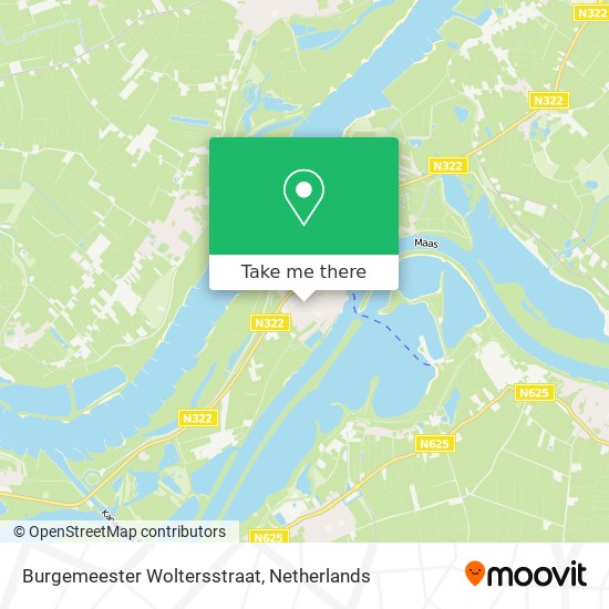 Burgemeester Woltersstraat map