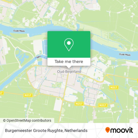 Burgemeester Groote Ruyghte map