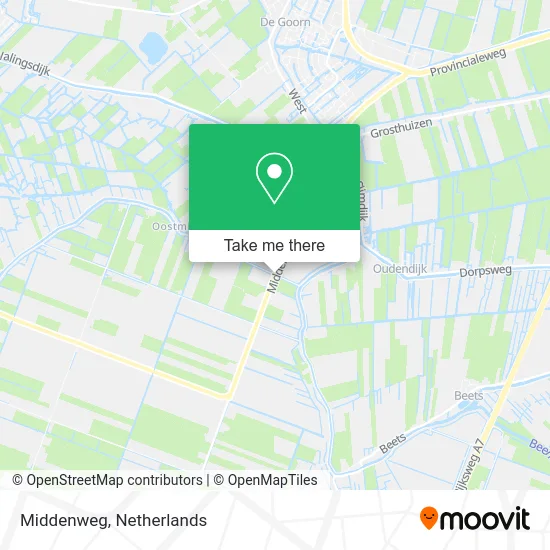 Middenweg map