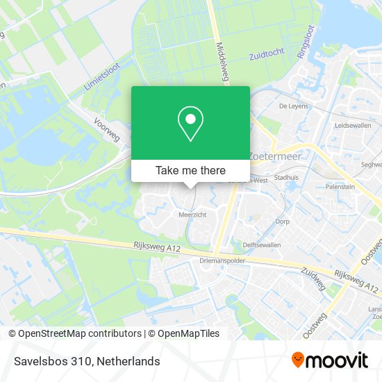 Savelsbos 310 map