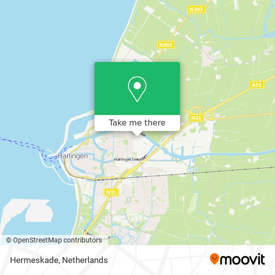 Hermeskade map